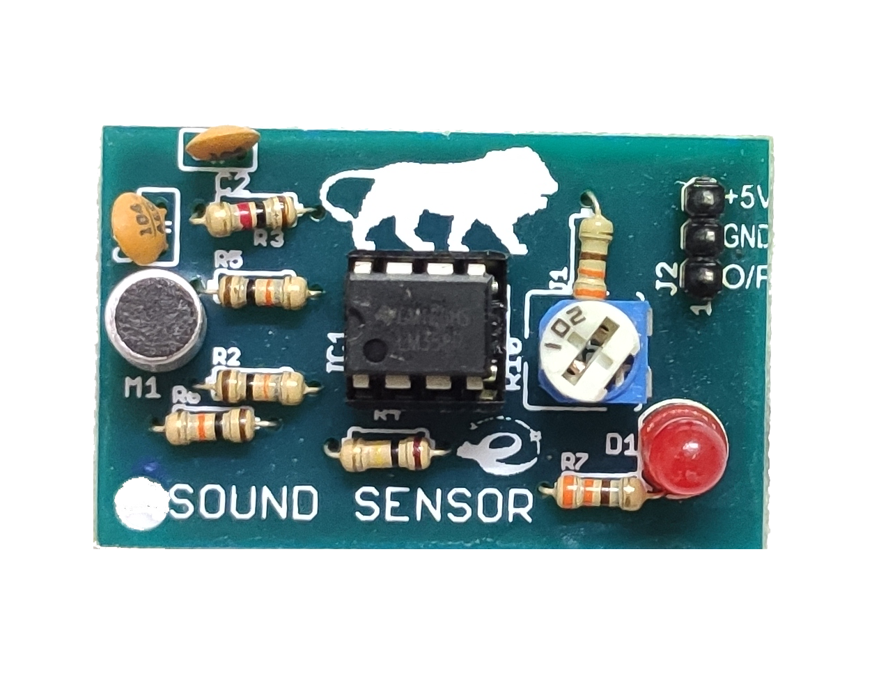 Small Microphone Sound Sensor Module (Digital Output)